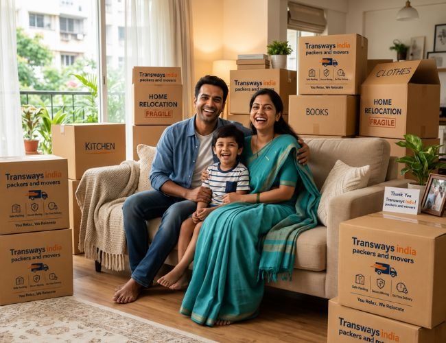 Transways India Packers and Movers Happy Customer