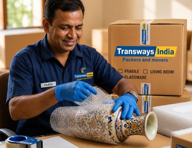 Transways India Packers and Movers Careful Packing